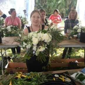 Emily Herzig Creating a Holly Chapple Style Bouquet